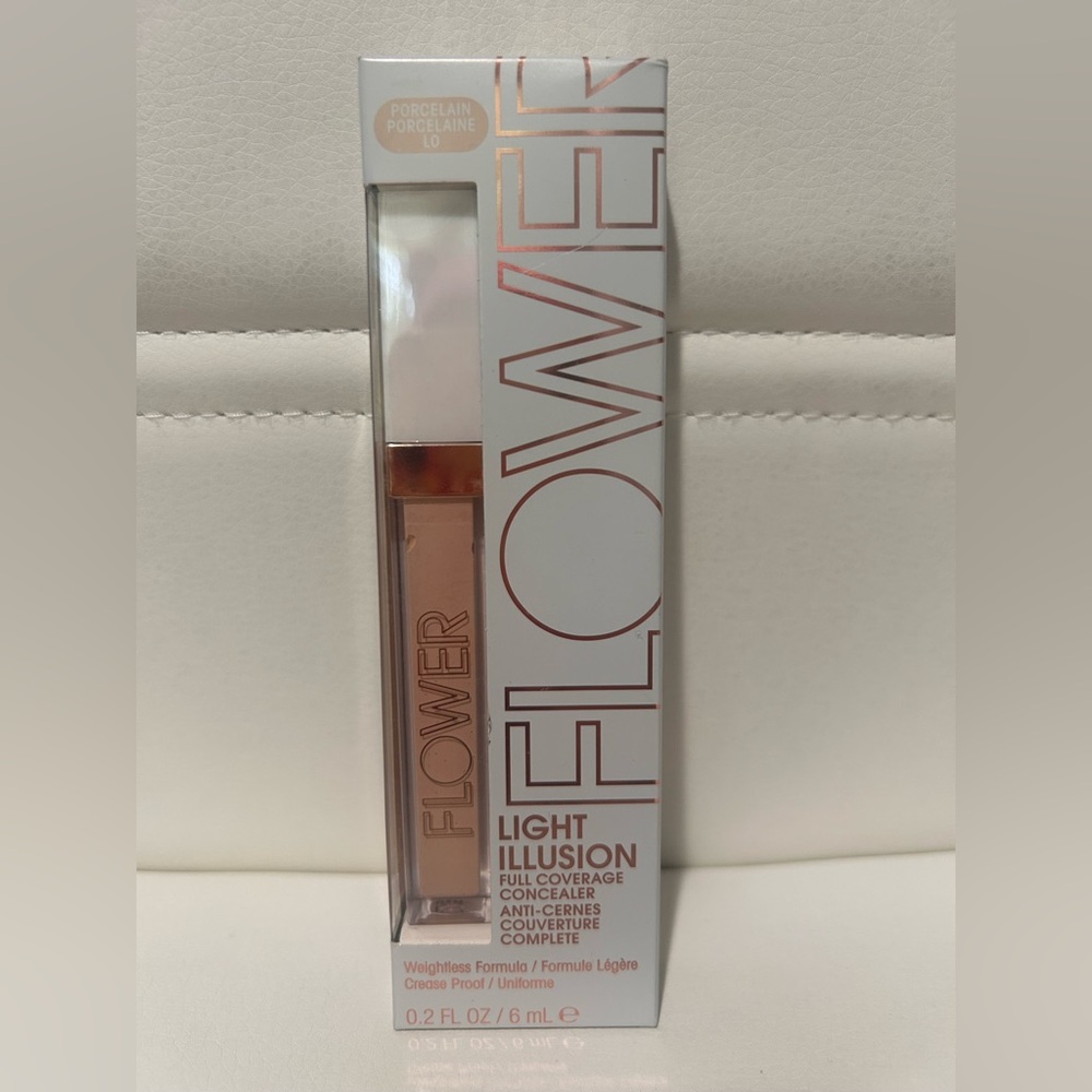 Flower Light Illusion Full Coverage Concealer-Porcelain-L0
